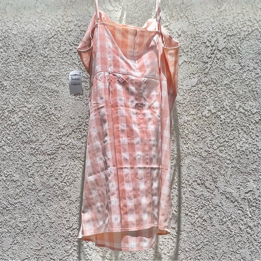 Pink and White Gingham Sundress Brand Nee BP. Women’s 3X